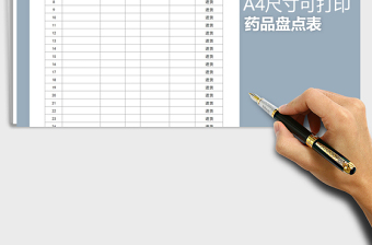 2025年康寿药房药品盘点表