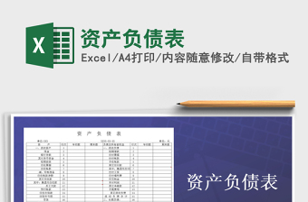 2025年资产负债表