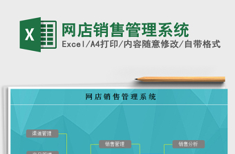 2025年网店销售管理系统