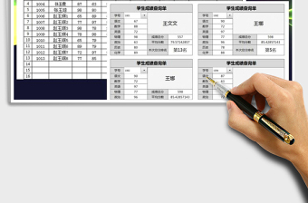 2025年学生期末考试成绩表