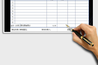 2025年财务支出审批表