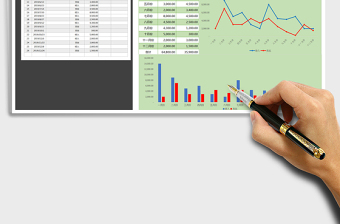 2025年全年收入支出明细表（可视化图表结合）