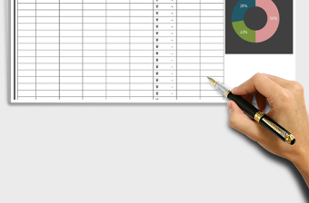 2025年财务收支自动计算表