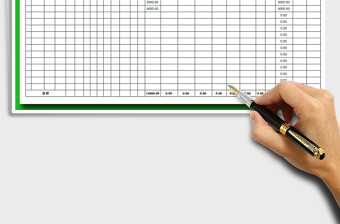 2025年工资表（自动计算个税）