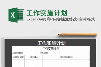 2025年工作实施计划