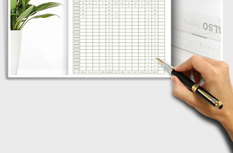 2025年私营企业月度收支报表