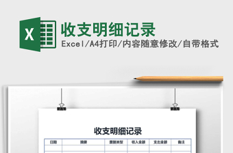 2025年收支明细记录