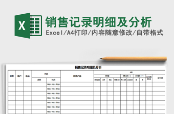 2025年销售记录明细及分析