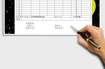 2025年销售送货单据