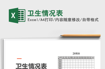 2025年卫生情况表