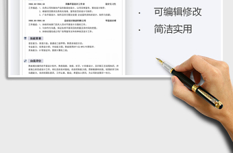 2025年平面设计师求职简历免费下载