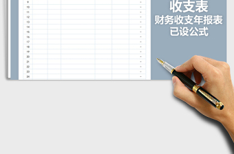 2025年财务收支年报表