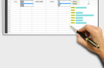 2025年费用支出记账表（全自动）