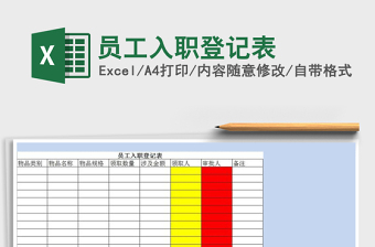 2025年员工入职登记表