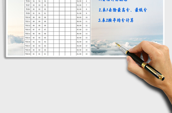 2025年比赛评分汇总表