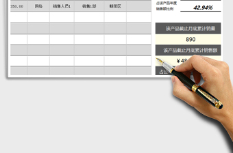 2025年销售业绩明细查询分析工具（任一产品编号，任一月度）