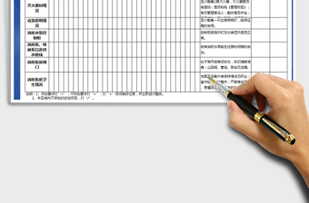 2024年消防泵房每日消防巡查记录表