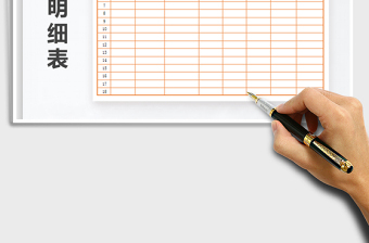 2025年费用明细表（财务报表）