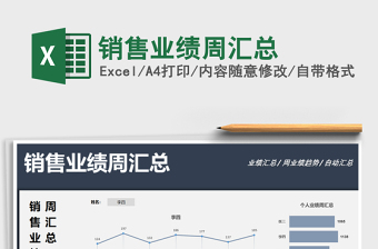 2025年销售业绩周汇总