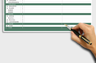 2025年财务表-利润表