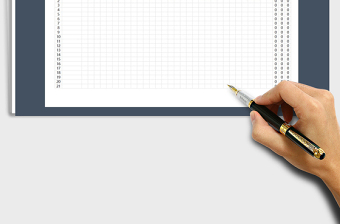 2025年创意自动变色色块考勤表（函数统计）