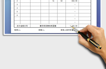 2025年出库单-金额自动转换大写