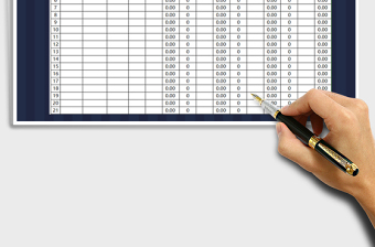 2025年进销存明细表（自动统计）