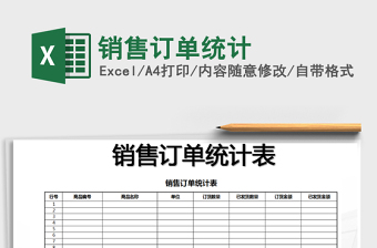 2025年销售订单统计