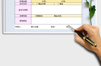 2025年备用金申请表