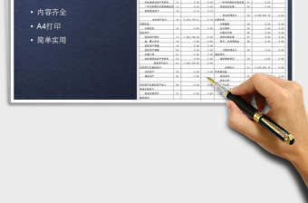 2025年资产负债表