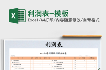 2025年利润表-模板