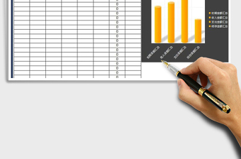 2025年收支明细表（柱形图）