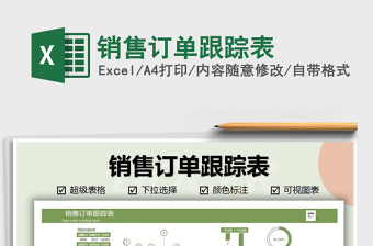 2024年销售订单跟踪表