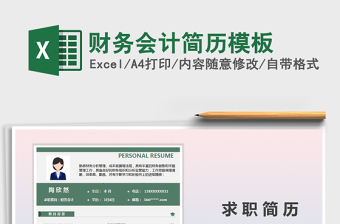 2025年财务会计简历模板
