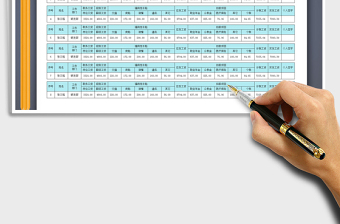2025年工资表及工资条(自动扣2019个税)