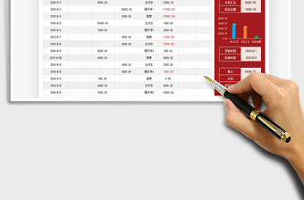 2025年财务日常收入支出明细表