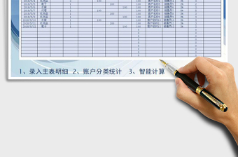 2025年财务销售收入报表（自动计算统计）