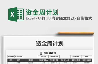 2025年资金周计划