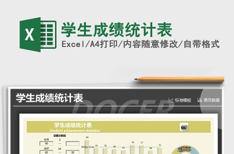 2025年学生成绩统计表