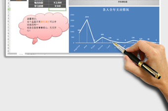 2025年多人合租支出平摊登记表-理财表