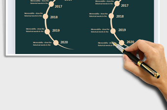 2025年时间流程图-时间轴