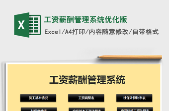 2024年工资薪酬管理系统优化版