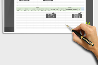 2025年员工工资表（完整详细）
