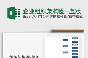 2025年企业组织架构图-竖版