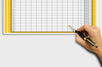 2025年学生成绩自动统计表