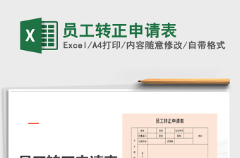 2025年员工转正申请表