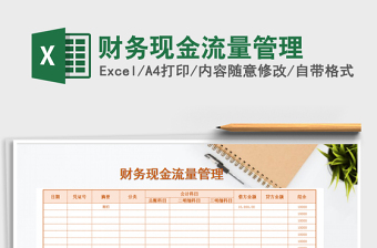 2025年财务现金流量管理