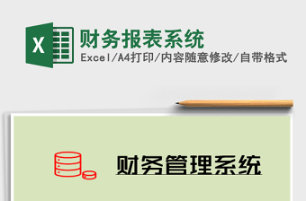 2025年财务报表系统