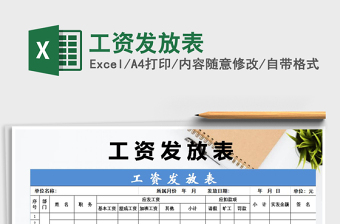 2025年工资发放表