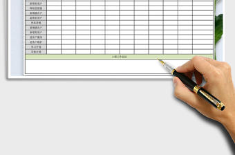 2025年周工作计划表（表格）